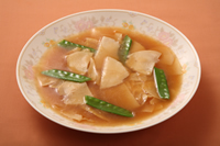 あわびのオイスターソース煮込み